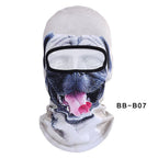 Cycling Mask with Animal Hood and Face Cover