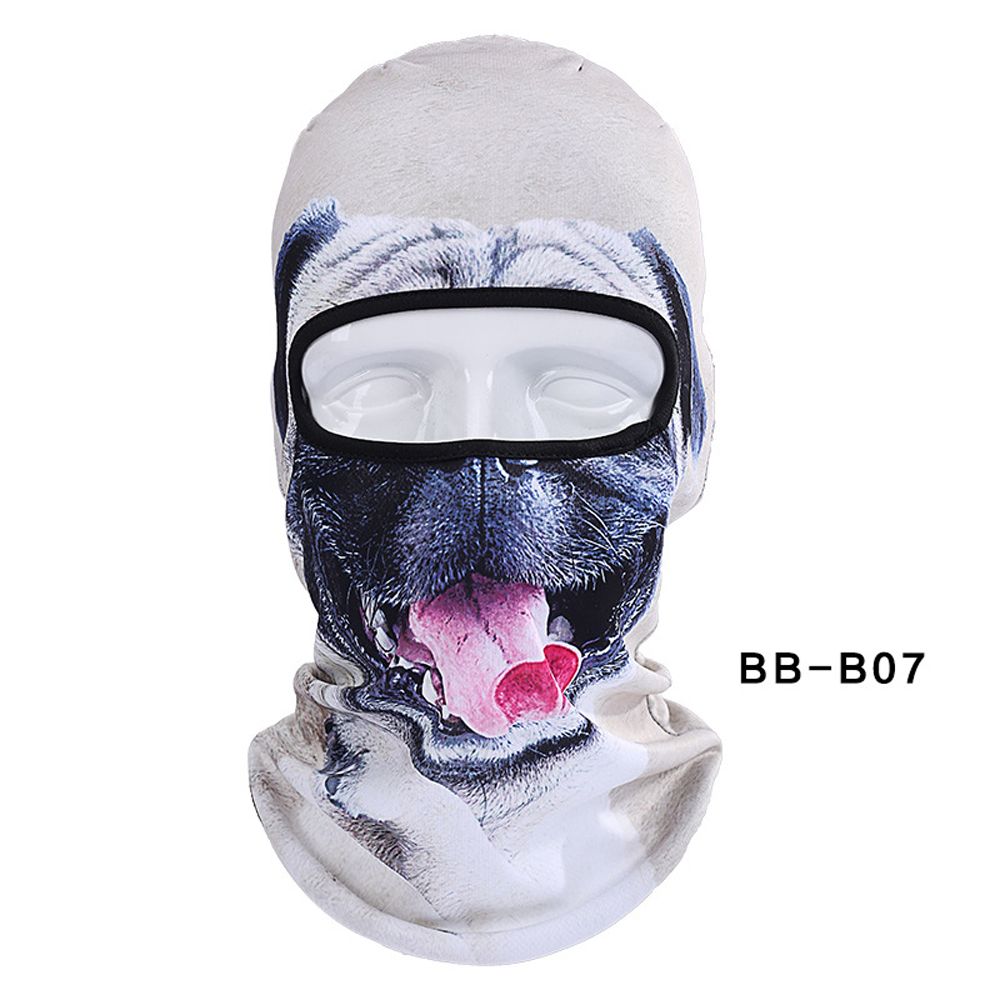 Cycling Mask with Animal Hood and Face Cover
