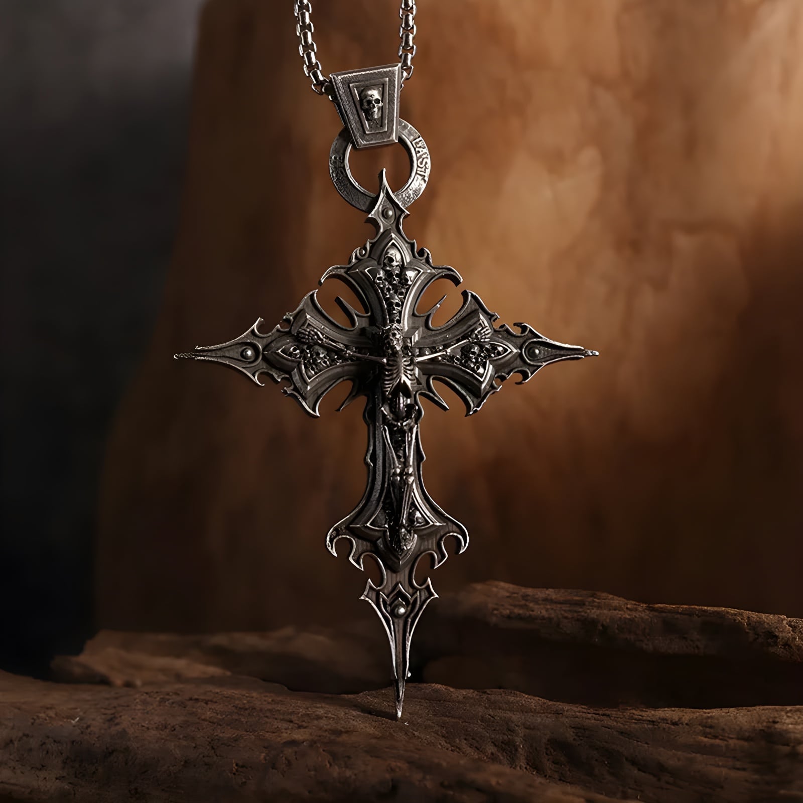 BAROQUE GOTHIC CRUCIFIX