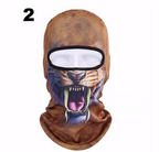Cycling Mask with Animal Hood and Face Cover