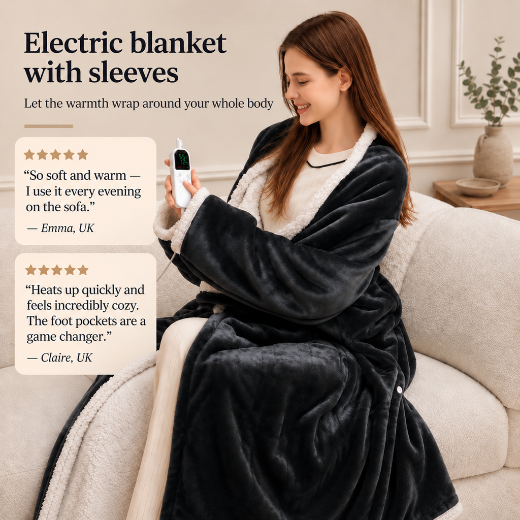 NOBLE KNIGHT™ Full-Body Heated Blanket