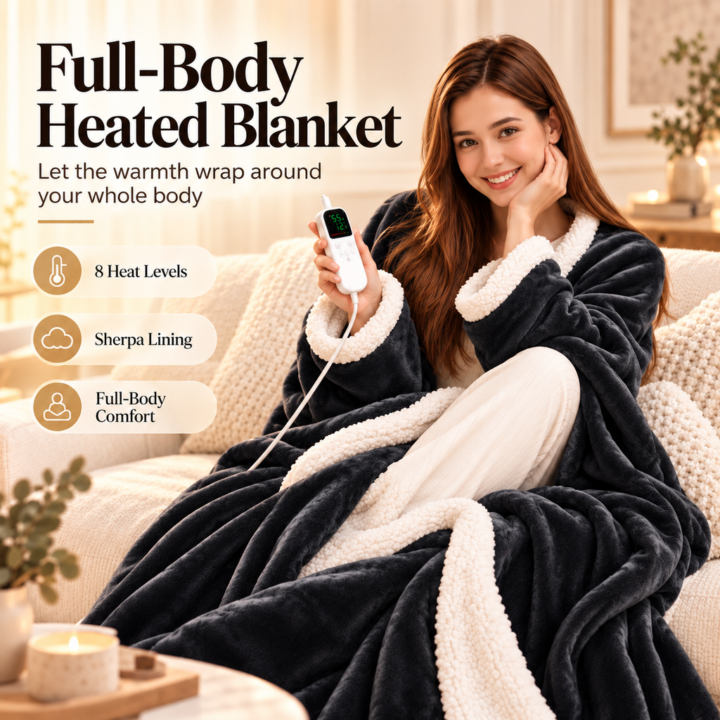 NOBLE KNIGHT™ Full-Body Heated Blanket