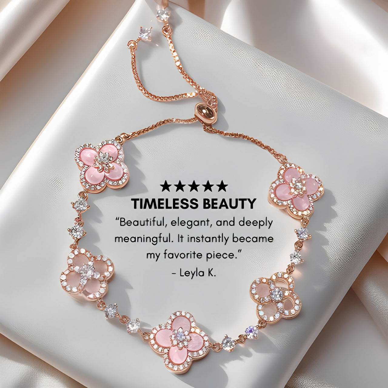 SAKURA MOTIF BRACELET